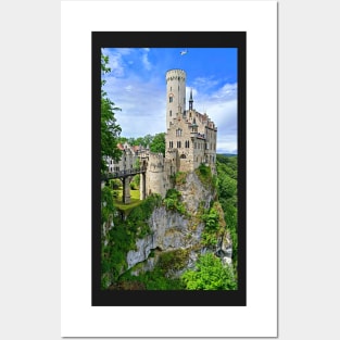 Lichtenstein Castle, Germany Posters and Art